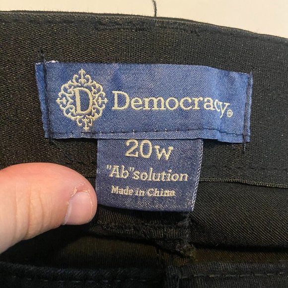 Democracy Black Boot Cut Jeans - Picture 3 of 9